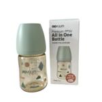 Bình sữa PPSU Moyuum, Mây xanh, 170ml ( Size 0m+, full box )