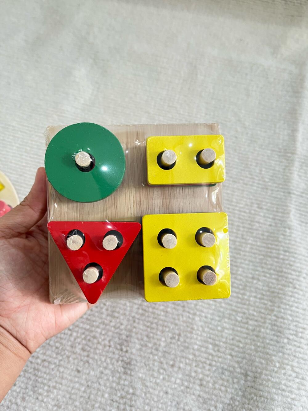 Set 3 bộ đồ chơi xếp hình phát triển trí não cho bé (mới 100% nguyên seal) - Ảnh 3