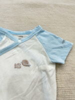 Set 2 bộ bodysuit Nous màu xanh hoạ tiết ( size: 0/3m ) - Ảnh 8