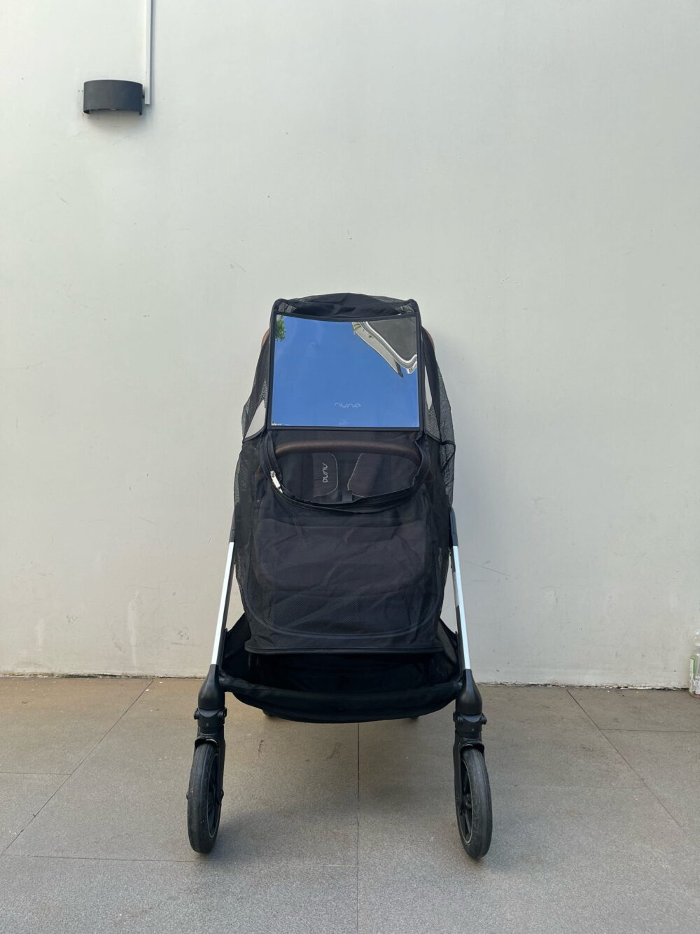 Xe đẩy Nuna Triv màu xám khung bạc kèm phụ kiện đi kèm / cho từ 0M+ đến 4 tuổi (22kg) - Ảnh 5