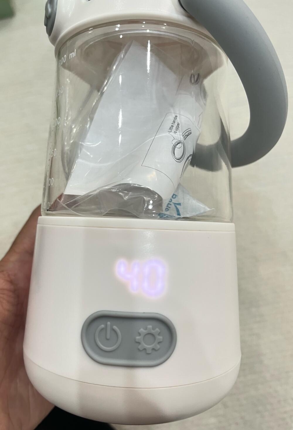 Máy hâm sữa di động không dây Moaz bébé MB069 ( full box, tặng kèm 2 cổ nối) - Ảnh 8