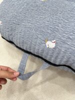Gối chống trào ngược Rototo bebe vải Ripple (hình cá voi) - Ảnh 7