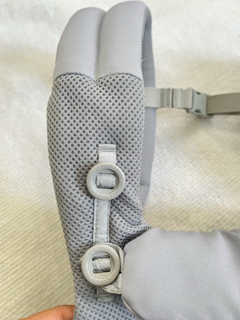 Địu Ergobaby Omni 360 Cool Air Mesh, Pearl Grey (0m+, no box) - Ảnh 2