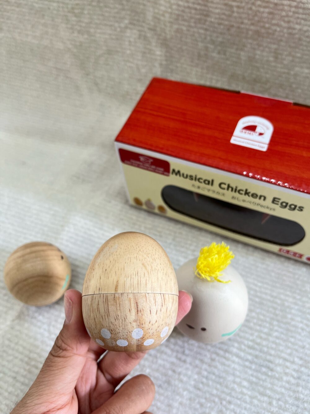 Bộ trứng gà có âm thanh Peckys by Geni (fullbox) - Ảnh 13