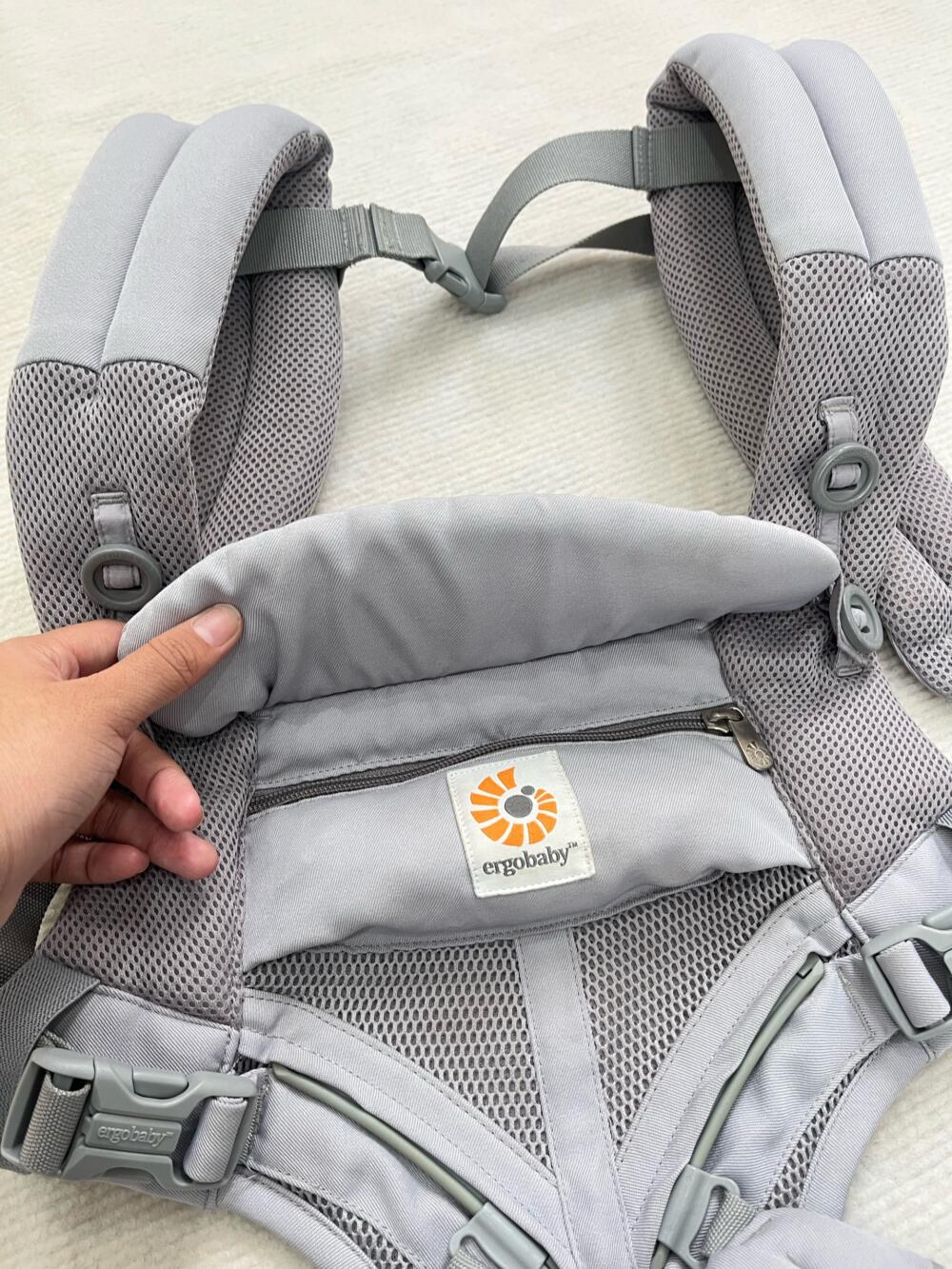 Địu Ergo Omni 360 Cool Air Mesh (tặng yếm địu Ann bébé ) - Ảnh 12