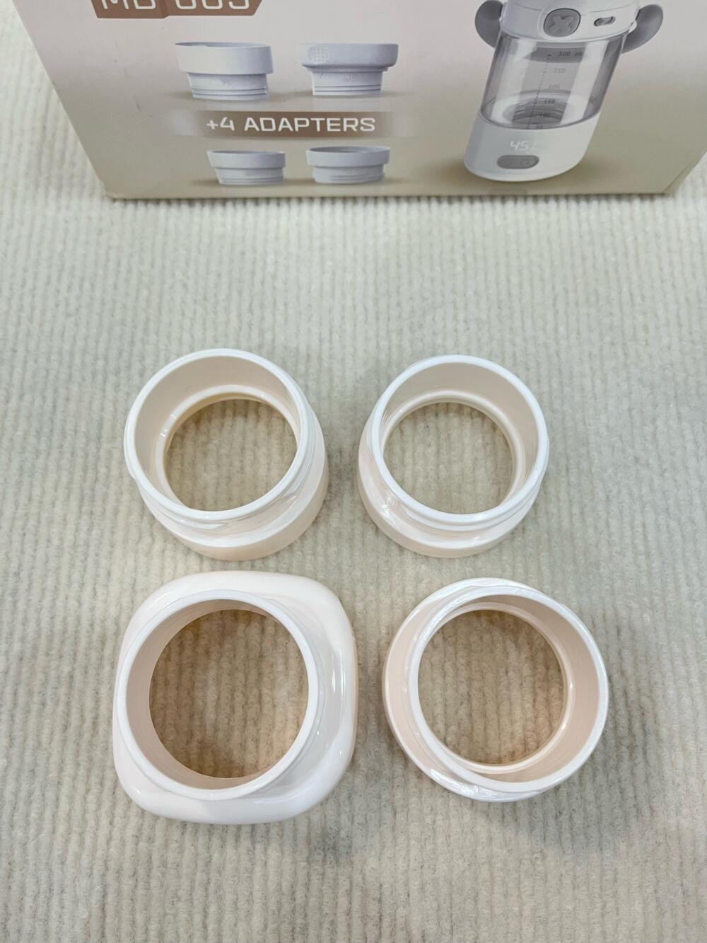 Máy hâm sữa di động không dây Moaz bébé MB069 ( full box, tặng kèm 2 cổ nối) - Ảnh 10