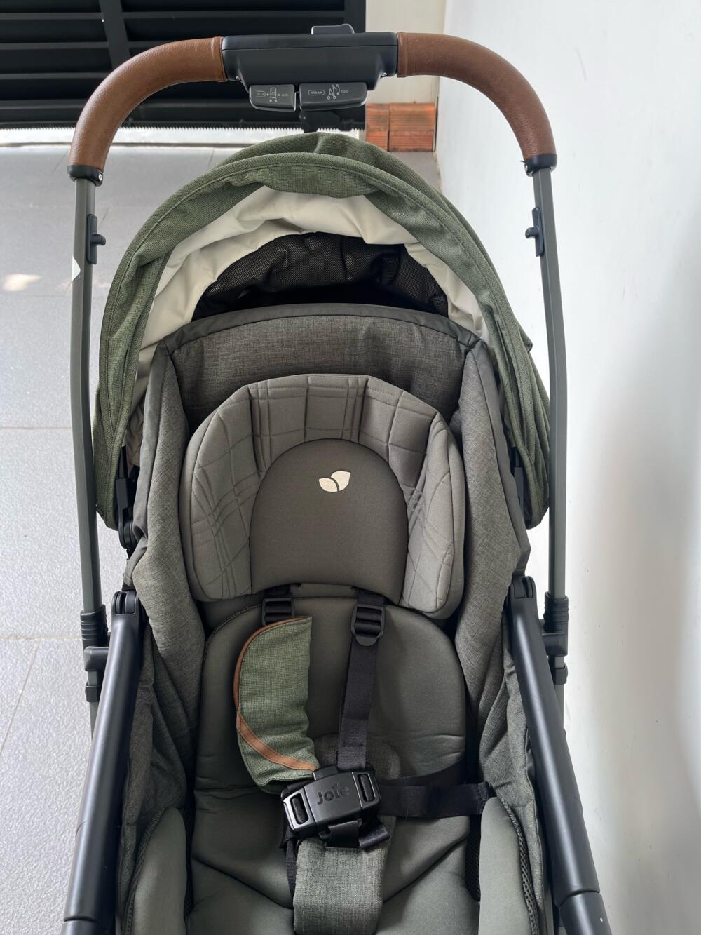 Xe đẩy Joie SMA Baggi 4WD Drift - Pine 2 chiều (sơ sinh-15kg) - Ảnh 16