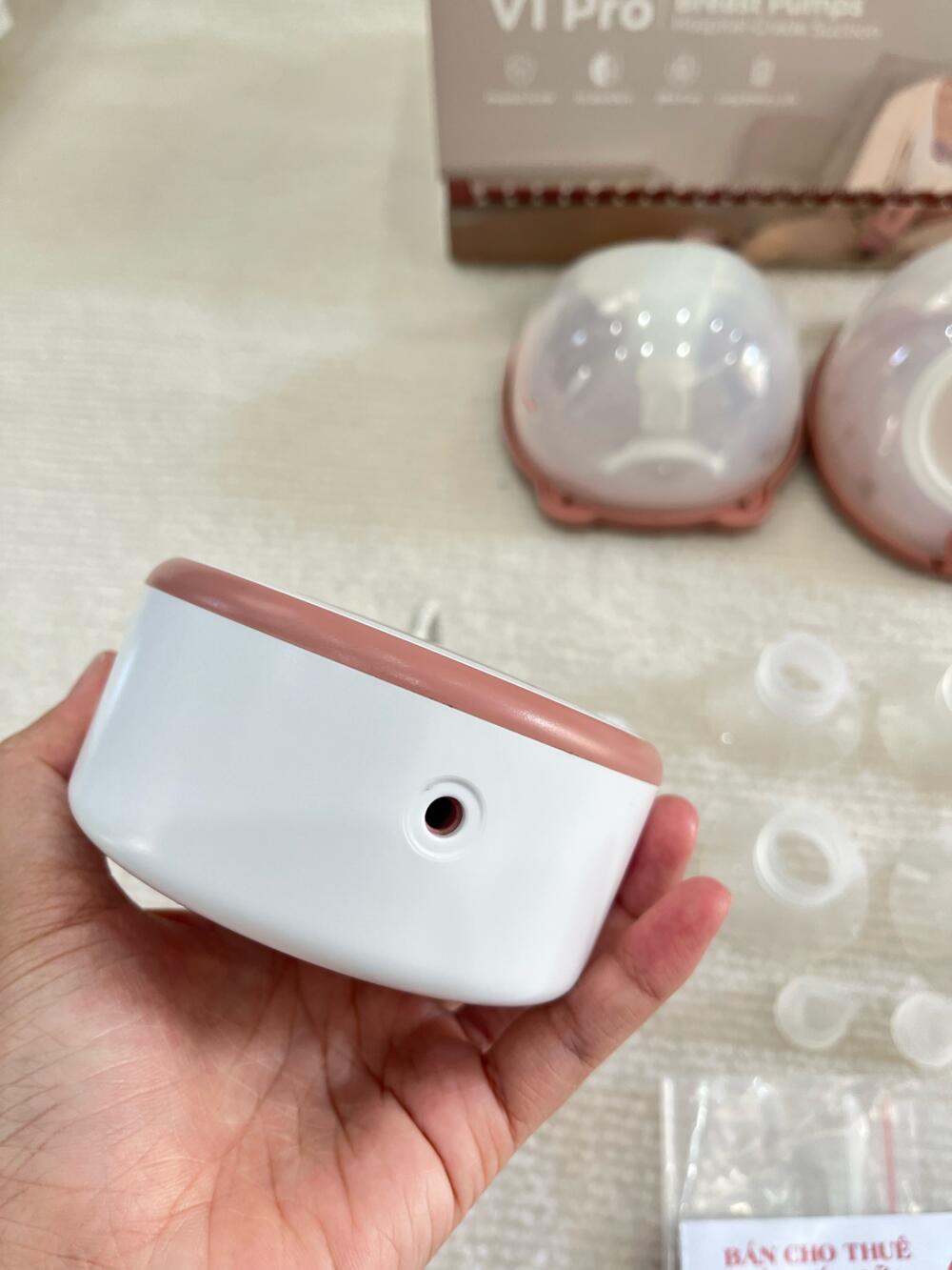 Máy hút sữa Momcozy v1 pro cup hồng - BH 15/9/2026 (fullbox) - Ảnh 19