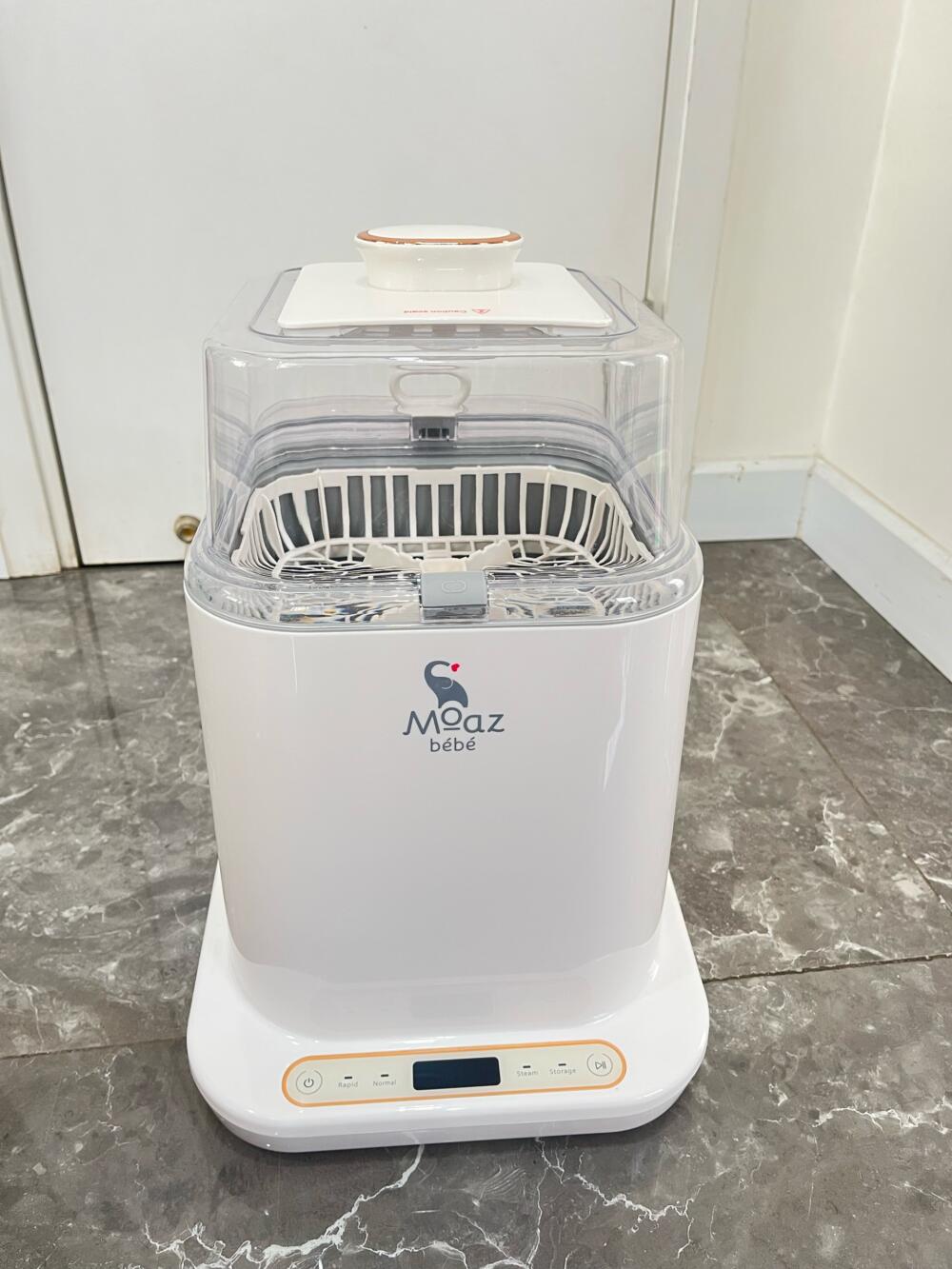 Máy rửa bình sữa Moaz BéBé (CÒN BH 8/2026, full box) - Ảnh 17