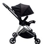 Xe đẩy Mios đen khung bạc (0-22kg)