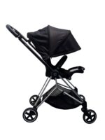 Xe đẩy Mios đen khung bạc (0-22kg)