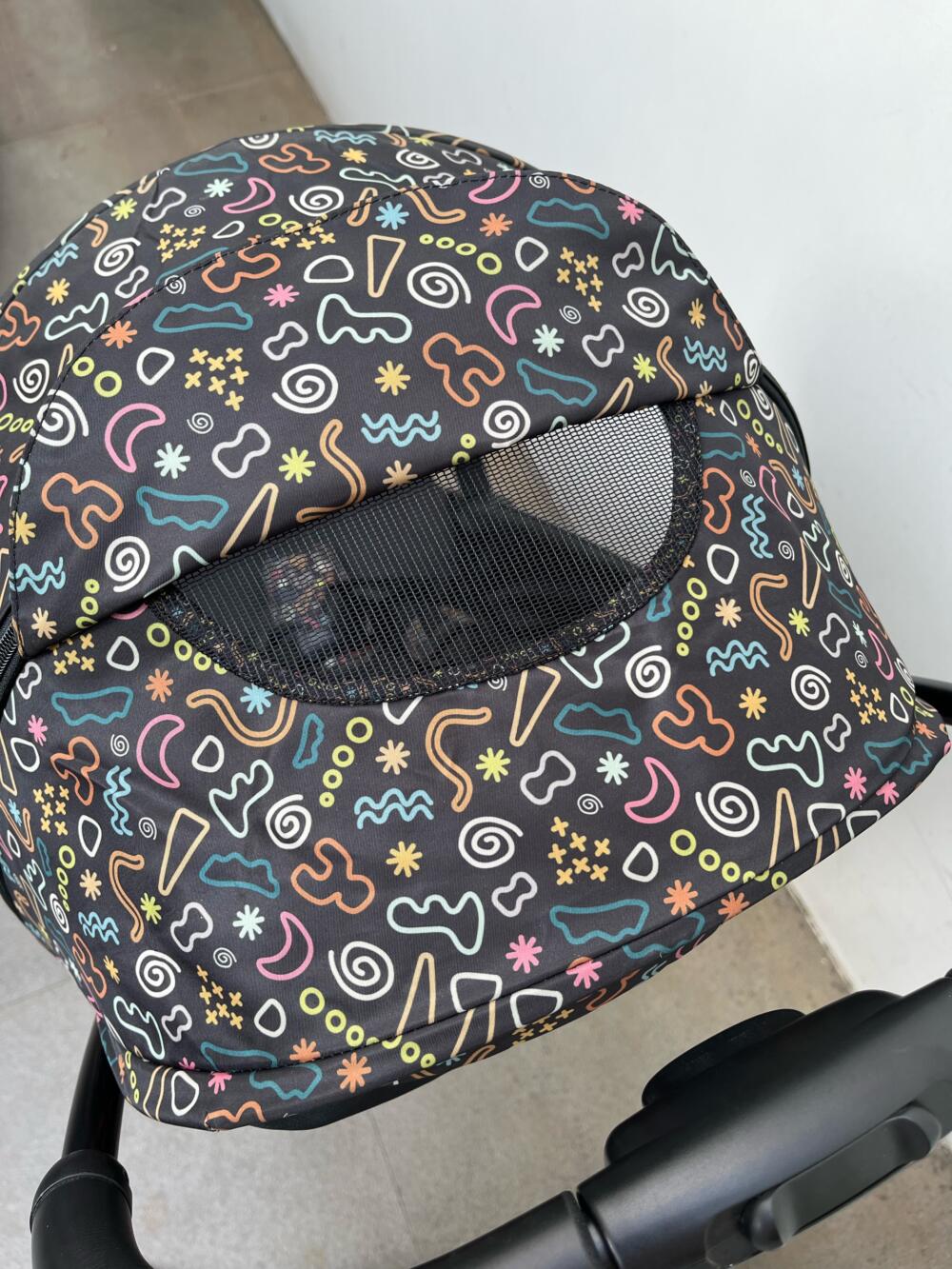 Xe đẩy gấp gọn Chicco Glee Playful Black (sơ sinh-22kg) - Ảnh 8