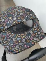 Xe đẩy gấp gọn Chicco Glee Playful Black (sơ sinh-22kg) - Ảnh 8