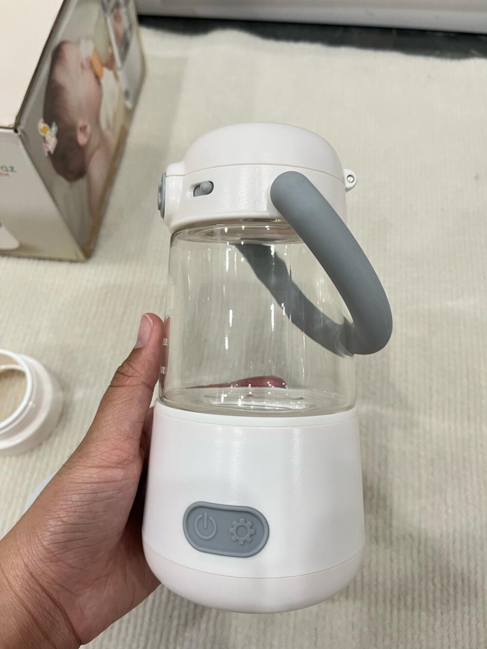 Máy hâm sữa di động không dây Moaz bébé MB069 ( full box, tặng kèm 2 cổ nối) - Ảnh 17