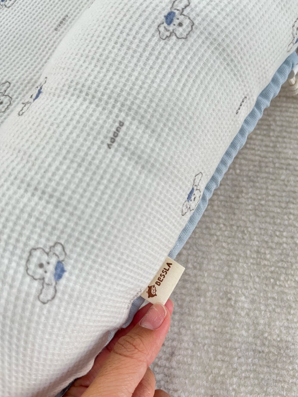 Đệm sơ dừa ngủ chung giường Bessla (0m+, tặng kèm drap chống thấm) - Ảnh 5