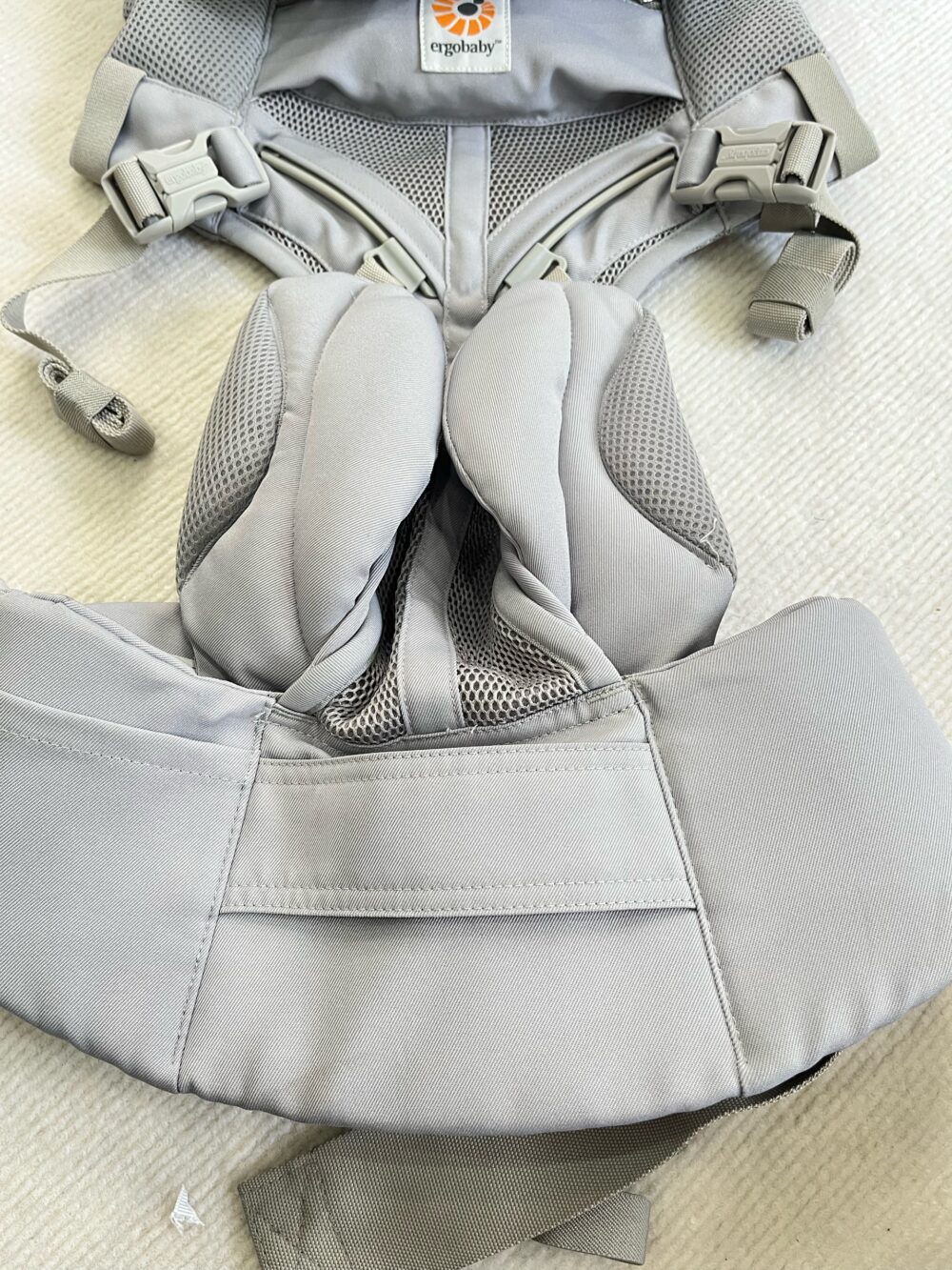 Địu Ergobaby Omni 360 Cool Air Mesh, Pearl Grey (0m+, no box) - Ảnh 3