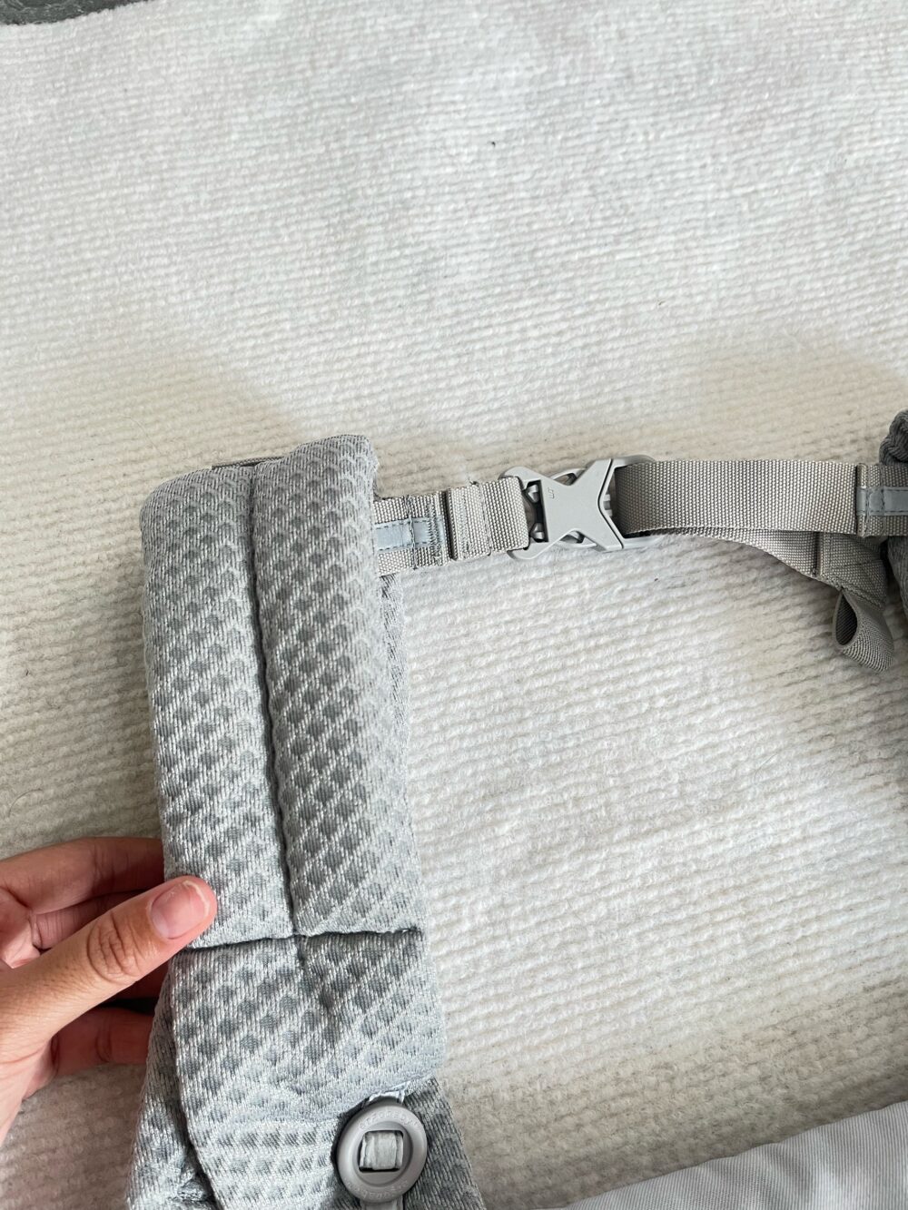 Địu Ergobaby Omni Breeze, Pearl Grey (0m+, full box) - Ảnh 6