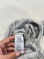 Sleepsuit Calvin Klein hoạ tiết sọc ngang (Size: 3/6m) - Ảnh 7