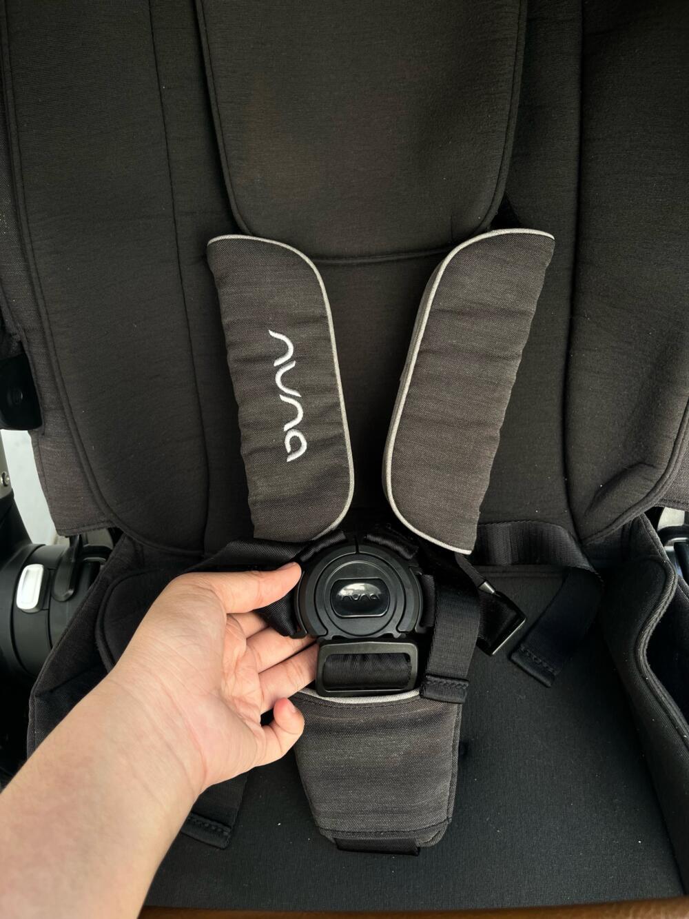 Xe đẩy Nuna Triv màu xám khung bạc kèm phụ kiện đi kèm / cho từ 0M+ đến 4 tuổi (22kg) - Ảnh 21