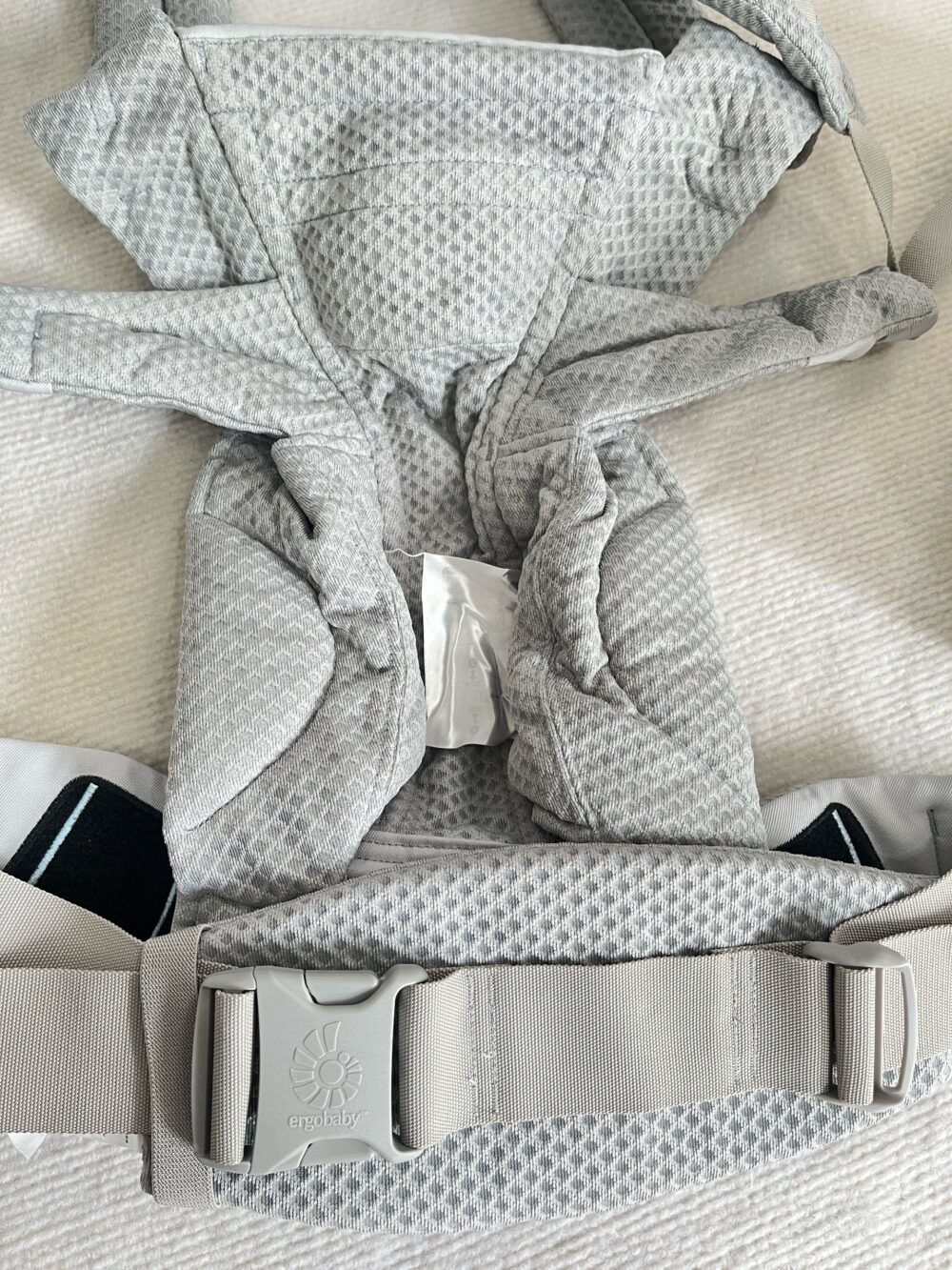 Địu Ergobaby Omni Breeze, Pearl Grey (0m+, full box) - Ảnh 15