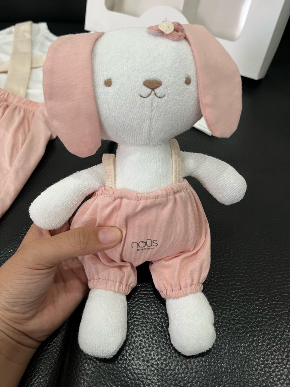 Set 4 món Nous màu hồng/trắng(new 100%, full box) có thể mang đi tặng - Ảnh 9