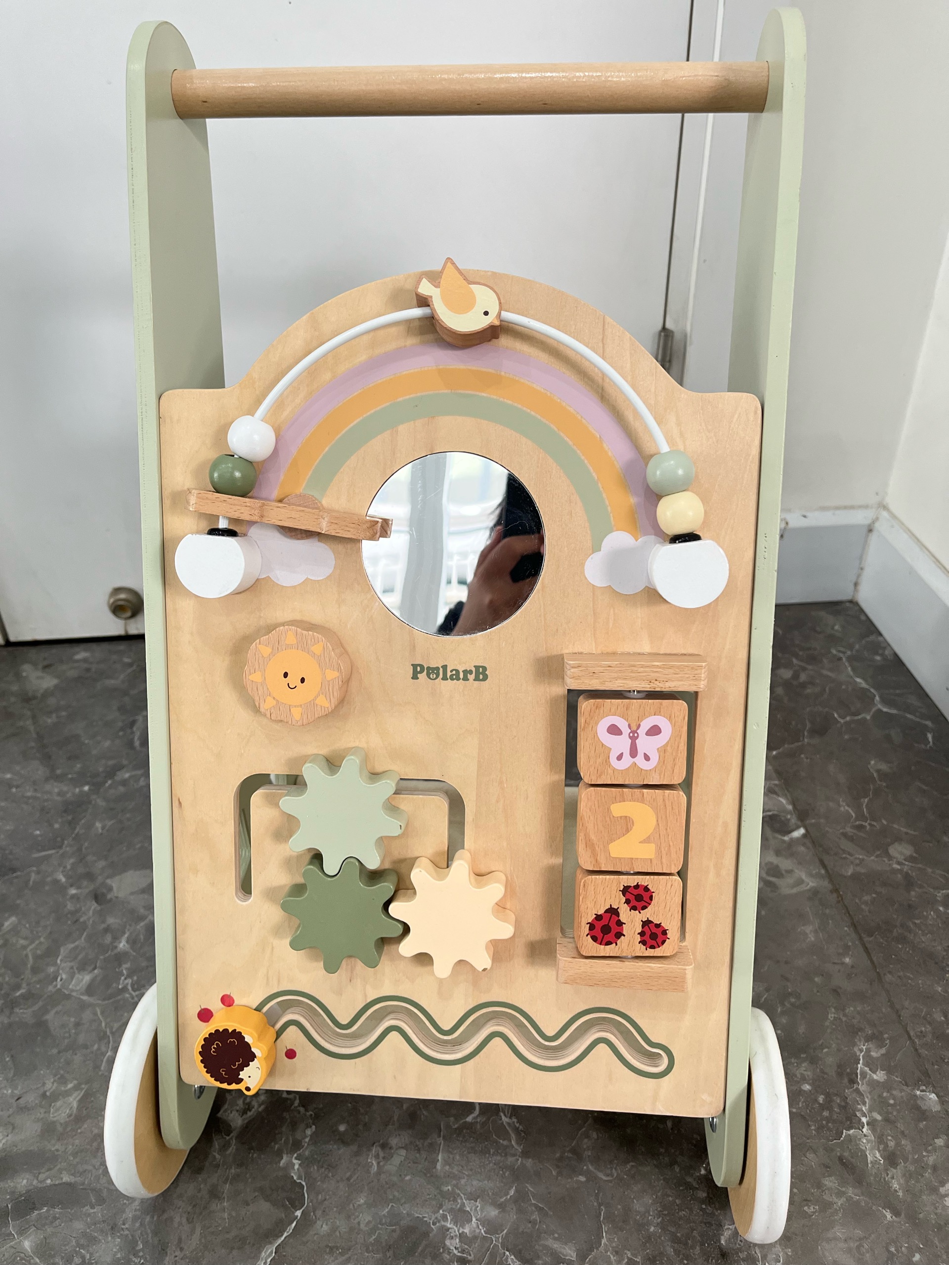 Xe tập đi Polar B cầu vồng (full box) - Ảnh 12