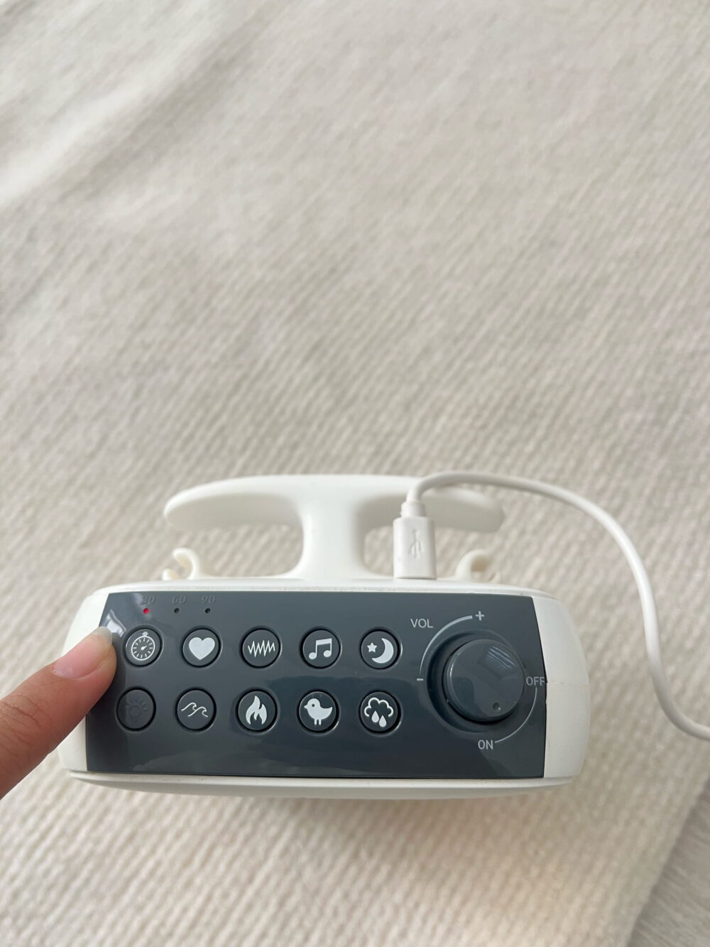 Máy tiếng ồn trắng Baby Brezza ( no box) - Ảnh 11