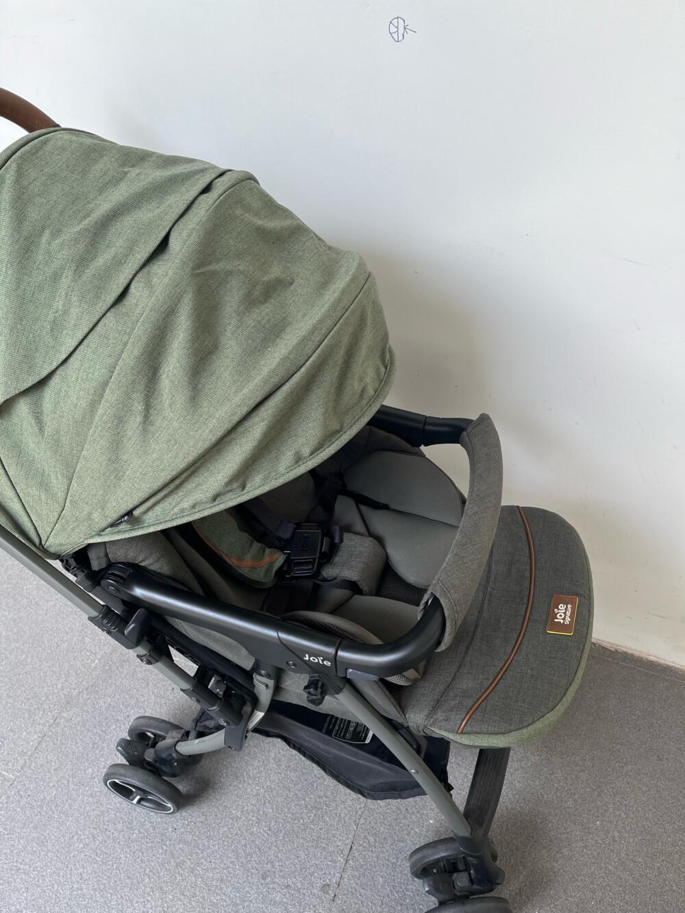 Xe đẩy Joie SMA Baggi 4WD Drift - Pine 2 chiều (sơ sinh-15kg) - Ảnh 5