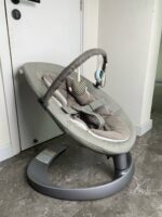 Nôi Nuna leaf grow kèm thanh đồ chơi màu xám (sơ sinh-60kg) - Ảnh 11