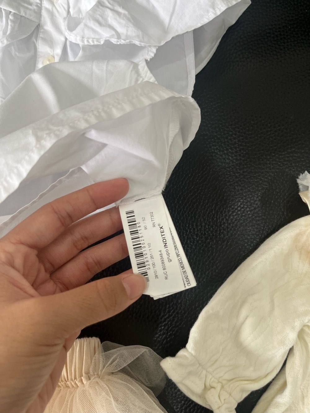 Set 2 bộ bodysuit và váy xoè tầng mix brand màu kem/trắng( size: 3/6m) - Ảnh 17