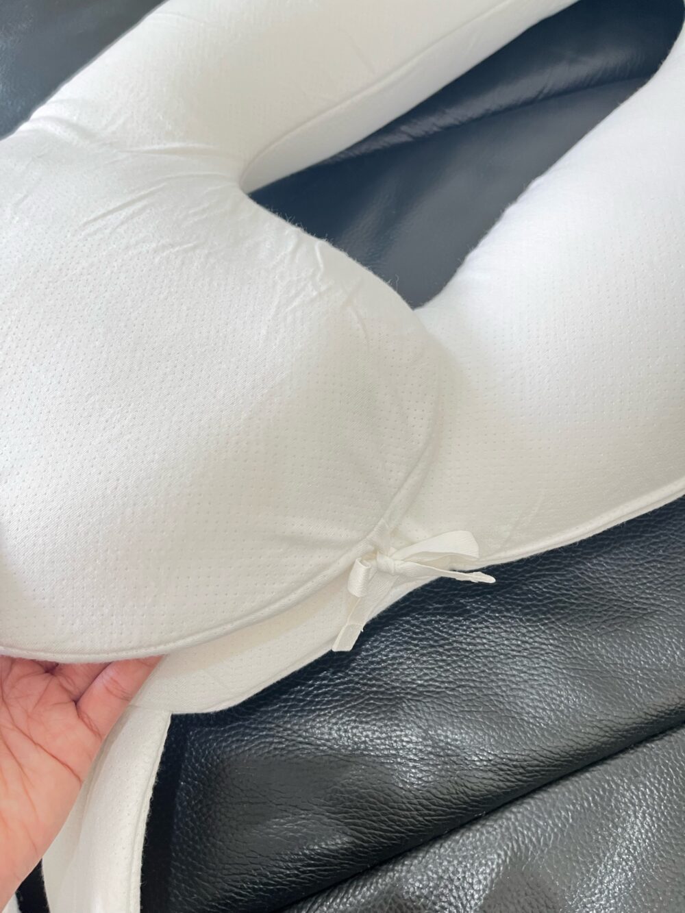 Gối thỏ Raras vải bamboo màu trắng (full 2 box, size: 2m+/2y) - Ảnh 2