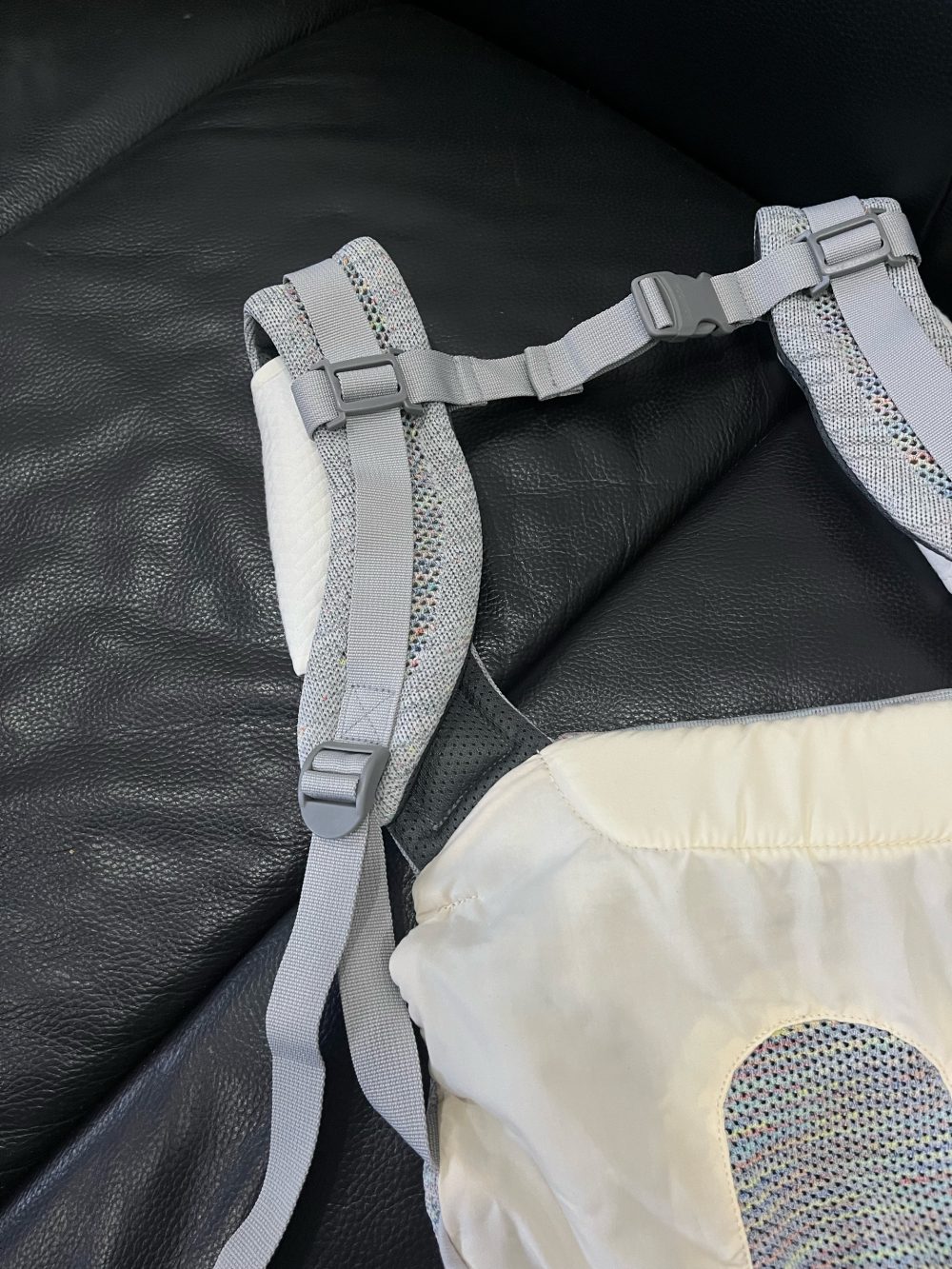 Địu trợ lực Mooimom AiryKnit 0–>36M tặng kèm yếm địu ( full box) - Ảnh 12