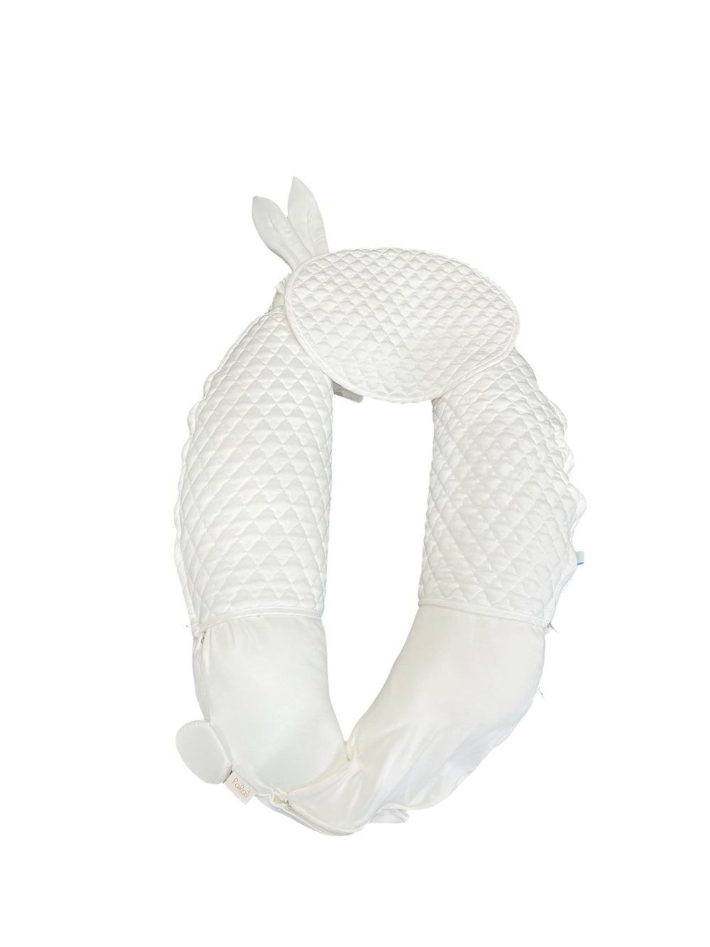 Gối thỏ Raras vải all season kèm bộ cool kit làm mát vải duraron (size:0->2y) - Ảnh 1