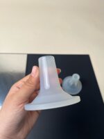 Set 2 phễu hút sữa silicone Lacteck màu trắng (Size:18mm) - Ảnh 4