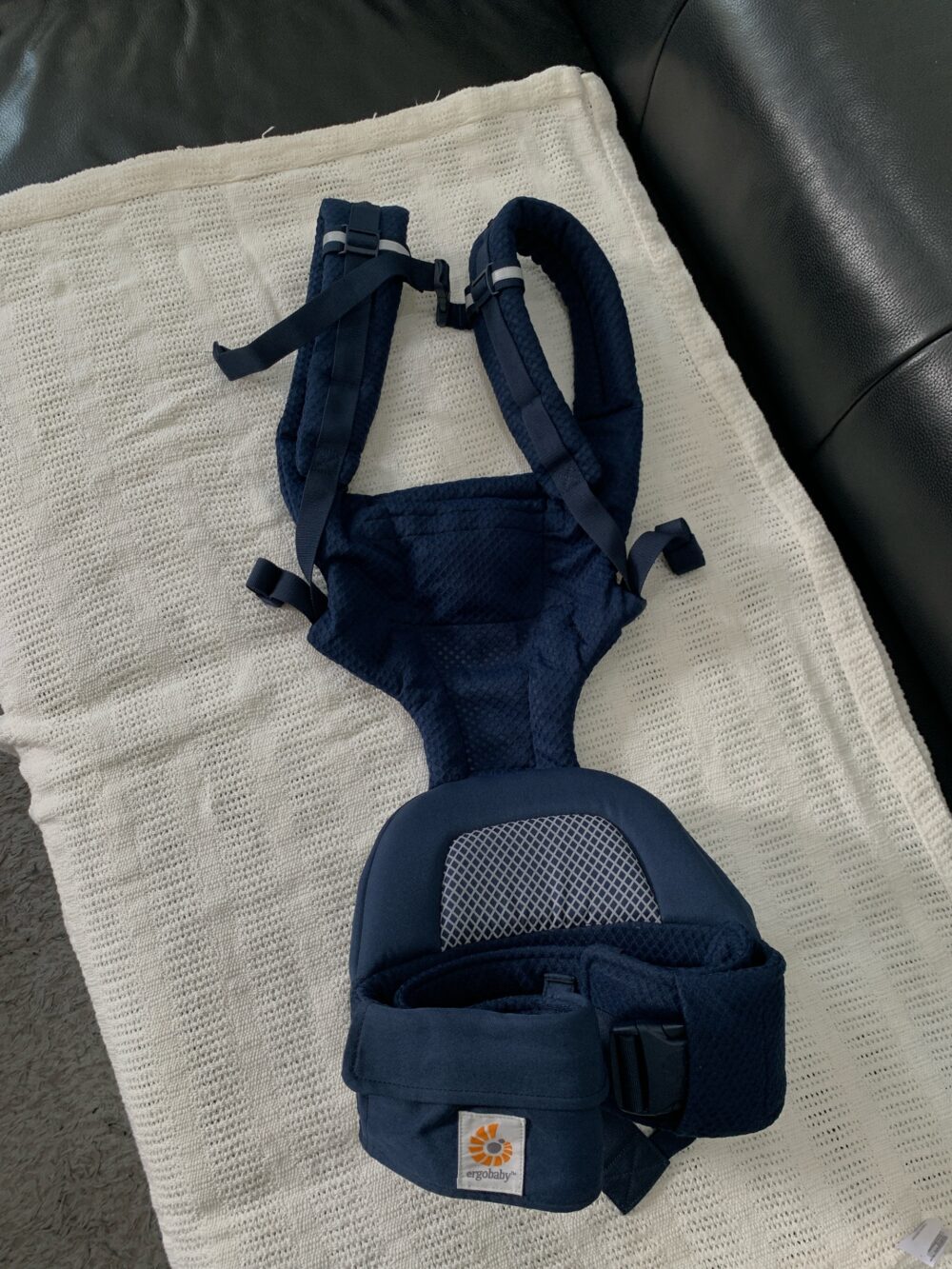 Địu ErgoBaby Alta Hipseat / navy (cho bé 4m/5,5kg->4y/20kg) - Ảnh 12