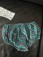 Set bộ yếm tay dài màu xanh Obaibi hoạ tiết hoa nhí ( size 12m) - Ảnh 10