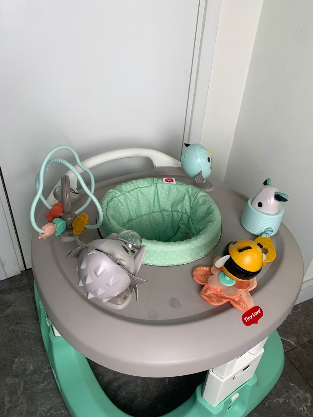 Xe 4in1 tinylove màu xanh xám cho bé từ 3m-3y - Ảnh 20