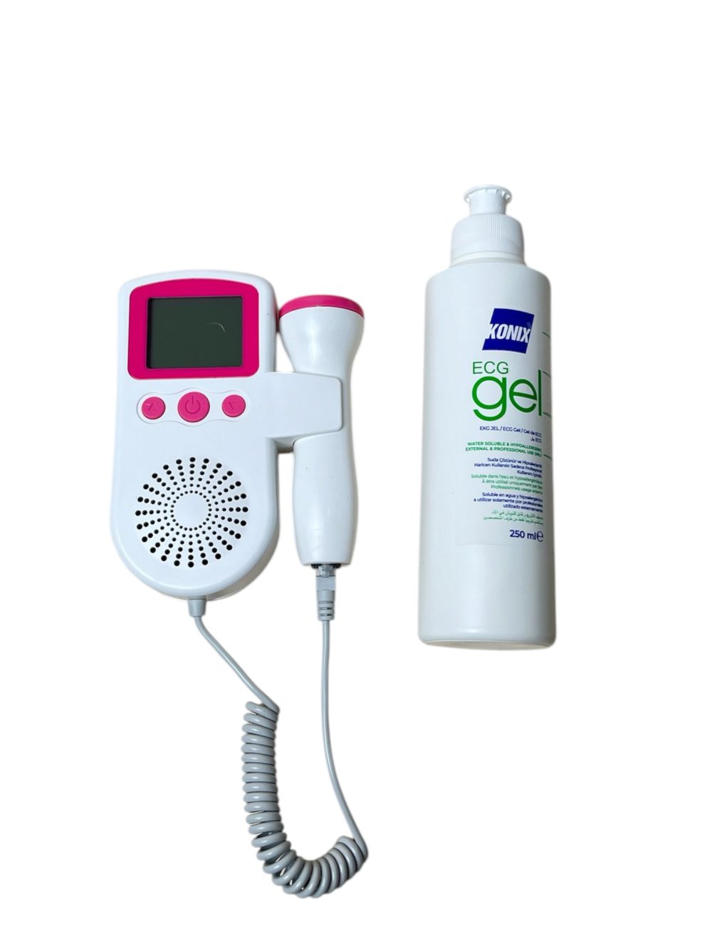 Máy theo dõi tim thai tại nhà Fetal Doppler (Tặng kèm gel ECG) - Ảnh 1