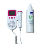 Máy theo dõi tim thai tại nhà Fetal Doppler (Tặng kèm gel ECG)
