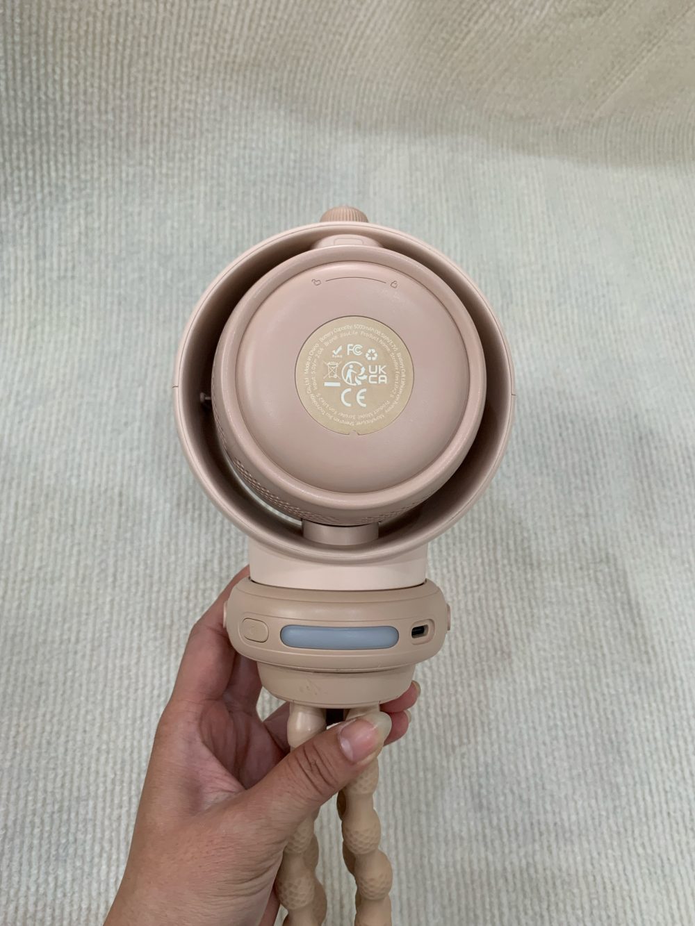 Quạt tích điện Jisulife 2s J3146 - nâu (full box) - Ảnh 4