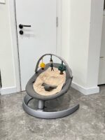 Nôi Nuna Leaf Curv kèm thanh đồ chơi (sơ sinh – 60kg) - Ảnh 8