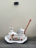 Bập bênh ô tô 2in1 Pakey màu trắng (no box) - Ảnh 10