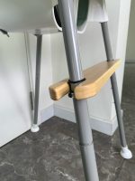 Ghế ăn dặm cho bé Babyhop màu xanh kèm thanh gác chân - Ảnh 11