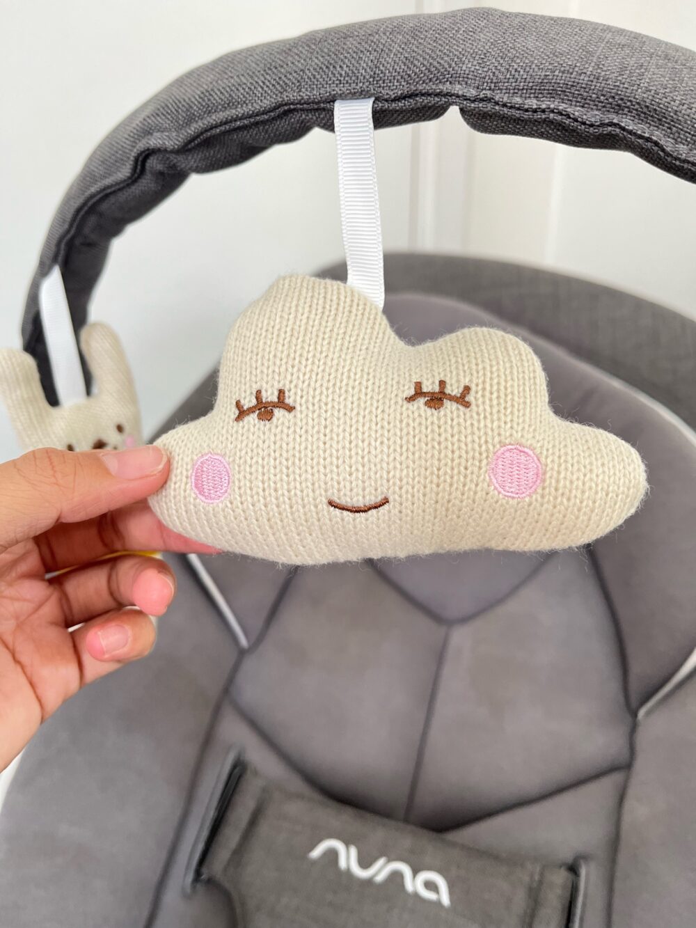 Nôi Nuna Leaf Grow Bouncer màu granite( 0m+) - Ảnh 7