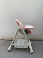 Ghế ăn dặm Chilux Grow D màu hồng (6m/3y) - Ảnh 4