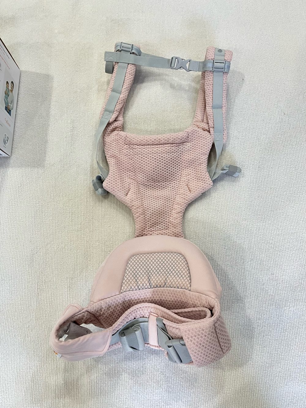 Địu Ergobaby Alta Hip Seat, Pink Quartz (full box) (4-48 tháng tuổi) - Ảnh 11