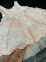 Set đầm xoè công chúa thêu nổi American Princess màu hồng (size:6M) - Ảnh 9