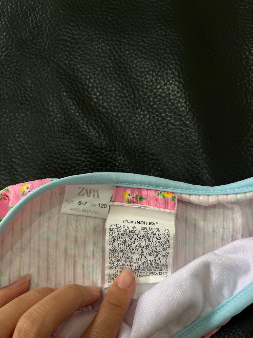 Set 3 bộ đồ bơi mix brand Zara và Pomme( size: 18/24m, 6/7y) - Ảnh 5