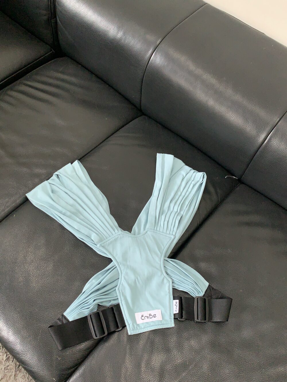 Địu vải Embe Sling size Flex plus màu Ocean - Ảnh 4