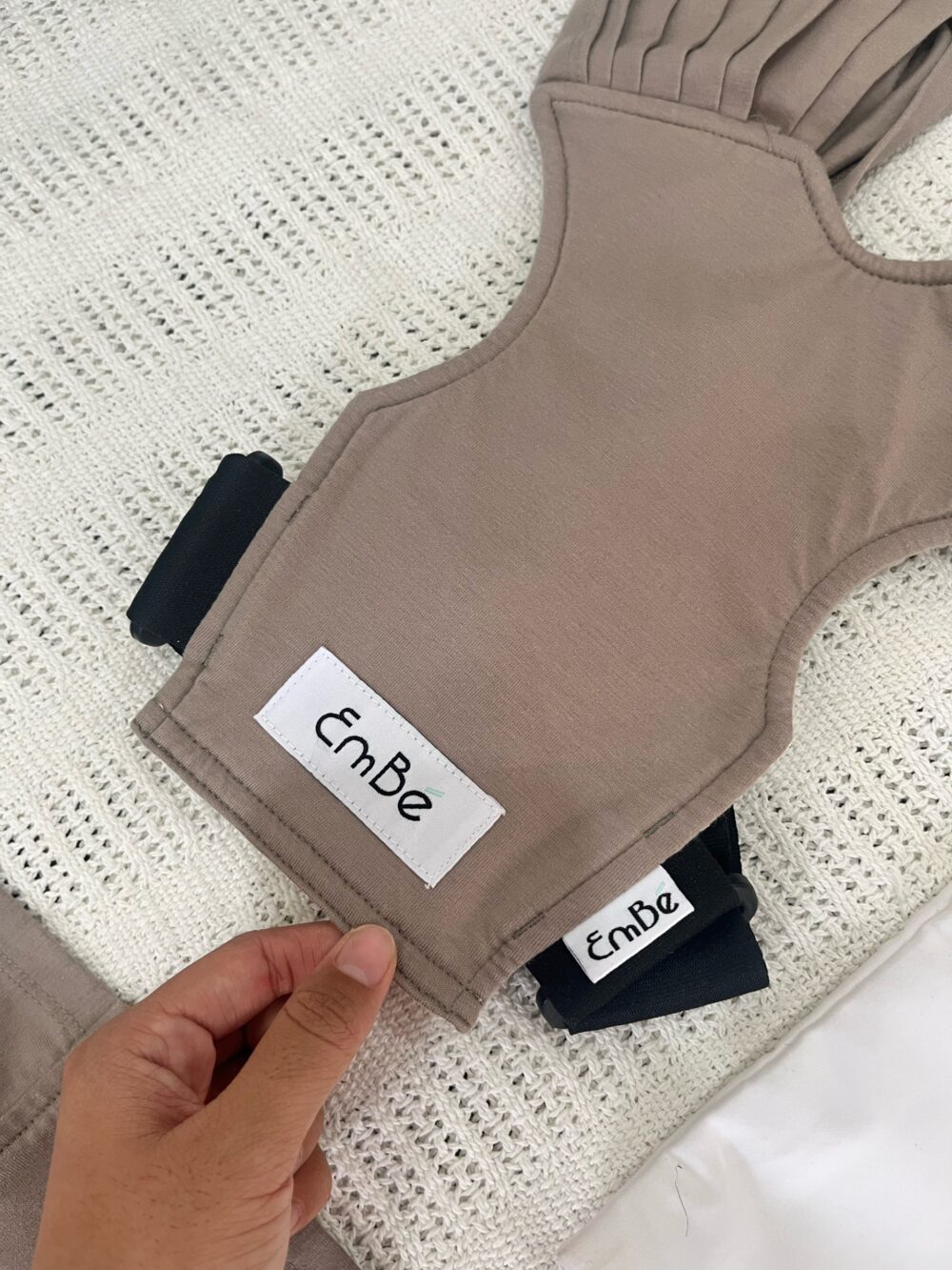 Địu Vải EmBé Sling flex plus màu Mocha (Sơ Sinh-> 24 Tháng) - Ảnh 10